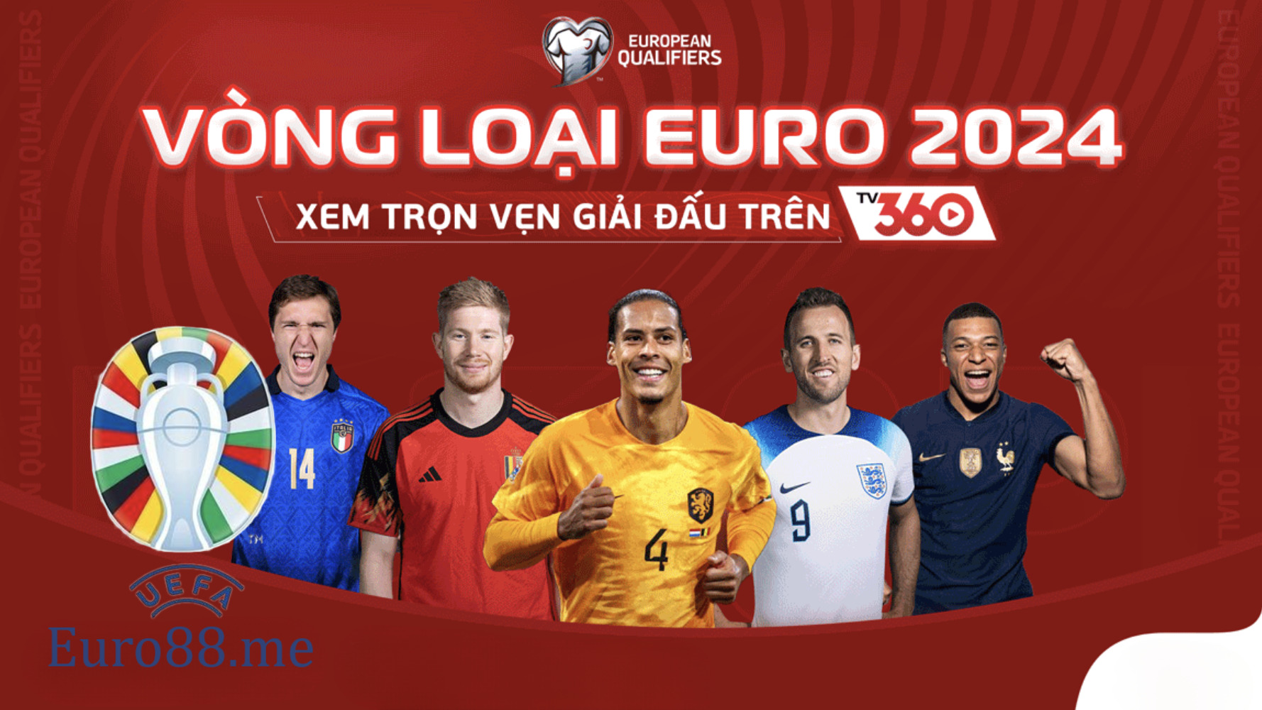 Xem Euro 2024 trọn vẹn trên TV 360 Xem Euro 2024 trọn vẹn trên TV 360